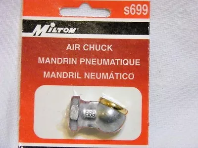 S699 Milton 1/4  Npt Female Air Chuck  • $8.56