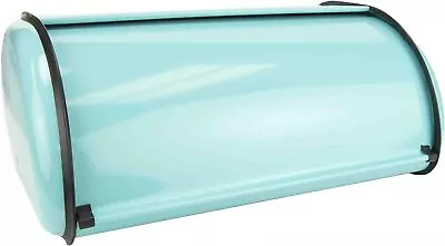 Bread Box For Kitchen Countertop (Turquoise) | Large Metal Bread Box For Kitchen • $47.99