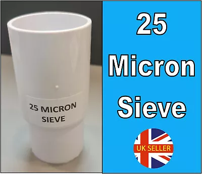 £4.99 • Buy 25 Micron Nylon Mesh Stackable Sieve, Food Grade Strainer, Home Brew, Filter