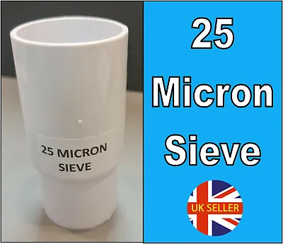 25 Micron Nylon Mesh Stackable Sieve Food Grade Strainer Home Brew Filter • £5.99