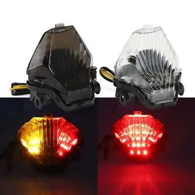 Integrated LED Tail Light Turn Signals Lamp Blinker For YAMAHA MT-07 MT-03 YZF R • $27.38