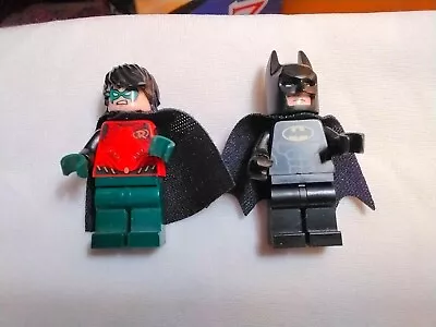Lot Of 2 Lego Mini-Figures Batman & Robin • $15