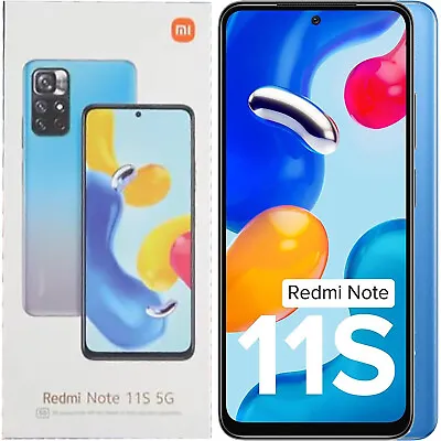 NEW Xiaomi Redmi Note 11S 5G Twilight Blue 128GB + 4GB Dual-SIM Unlocked OEM • $504.90