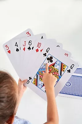 £2 • Buy 52854 Giant Playing Cards - Pack Of 54