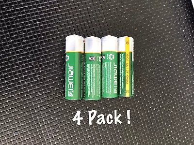 ( 4 Pack )  AA Ni-Cad Rechargeable Solar Yard Lights Batteries 1.2v 400mAh New • $7.25