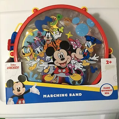 Disney Funhouse Mickey Marching Band Drum & Instruments 10 PCS Colorful Ages 2+ • $19.99