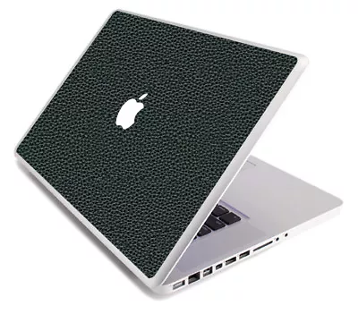 LEATHER Vinyl Lid Skin Cover Decal Fits Apple MacBook Pro 17 A1297  Laptop • $11.99