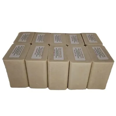 10 Lb EXFOLIATING OATMEAL MELT AND POUR SOAP Glycerin All Natural BULK Wholesale • $72.50