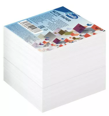 4 X 800 Memo Jotter Block Notes Sheets White Paper Pad 8.5 X 8.5cm Office & Home • £12.99
