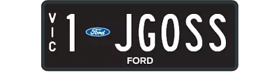 Ford XB John Goss Special Number Plates • $3500