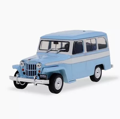 IKA Estanciera 1965 Jeep Willys Argentina Rare Diecast Car Scale 1:43 + Magazine • $34.99