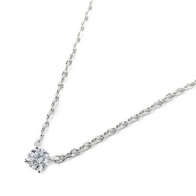 CARTIER Love Support Diamond Necklace 18KWG White Gold Used Women • $1934