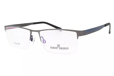 Robert Rudger RR 003 C1 Gray Blue Titanium Men's Eyeglasses 54-16-145 W/Case • $95.20