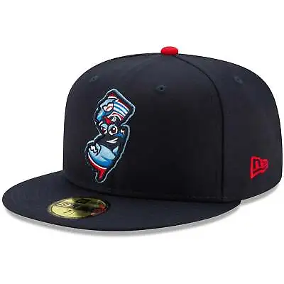 [12360230] Mens New Era MiLB LAKEWWOD BLUECLAWS 5950 FITTED - NAVY • $34.99