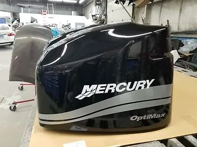 Mercury Optimax Outboard Decals 115 - 250 HP Set  Silver & White Message For EFI • $74.99