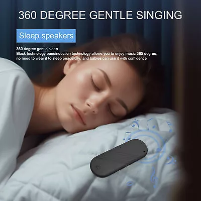 Under Pillow Speaker Multifunction Stereo Deep Bass Mini BT Conduction Spe NGF • $15.21
