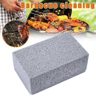 £5.53 • Buy Pumice Stone BBQ Brush Barbecue Mesh Griddle Cleaning Brush Outdoor Grill Brick
