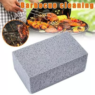 Pumice Stone BBQ Brush Barbecue Mesh Griddle Cleaning Brush Outdoor Grill Brick • $9.29