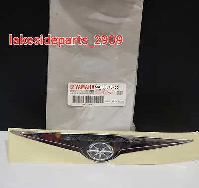 Nos Oem Yamaha Roadstar Xv1600 Xv1700 Silverado Windshield Emblem 5ga-28315-00 • $59.95