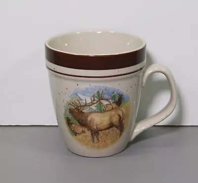 One Bulging Elk Mug 4 1/2  - Cabela's • $3