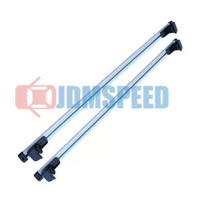 53'' Car Top Cross Bar Crossbar Roof Rack Pair For Cargo Luggage Aluminum  • $55.99