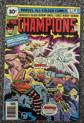 THE Champions 6. Marvel Comics 1976. Featuring Rampage • £2.49