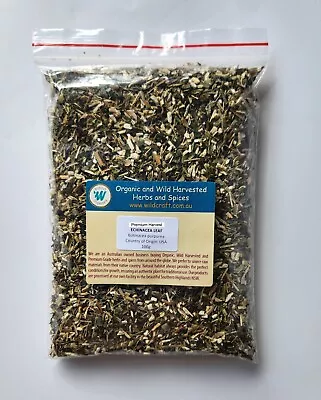 ECHINACEA LEAF PREMIUM HARVEST HERBAL TEA 100g Purpurea Immune Dried Herb • $19