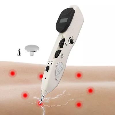 Electronic Acupuncture Point Detector With Digital Display Laser Therapy Massage • $33.20