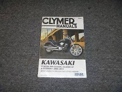 2006 Clymer Kawasaki Vulcan 900 Classic LT & Custom Service Repair Manual M246 • $104.30