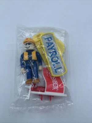 $10.50 • Buy ROKENBOK 1 Figure Flag Fire Extinguisher Payroll Quarry Signs One New In Package