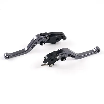 Short CNC Brake Clutch Levers For Kawasaki ZX6R 2007 - 2018 ZX10R 2006 - 2015 • $25.64