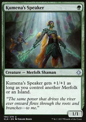 Magic The Gathering MTG Kumena's Speaker (196) Ixalan   LP • $0.99