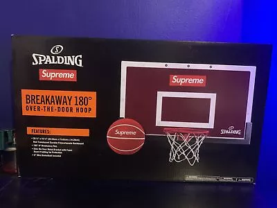 Supreme Spalding Mini Basketball Hoop Red • $150