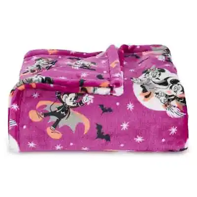 Mickey & Minnie Mouse Halloween Plush Throw Blanket (the Big One) 5' X 6 Ft • $16