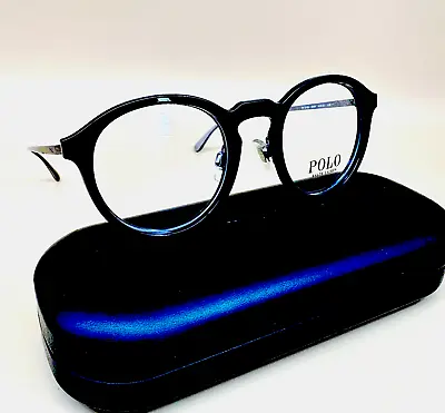Polo Ralph Lauren Eyeglasses 0PH2188 5696 48-21-145mm Round Black Original 100% • $47.16