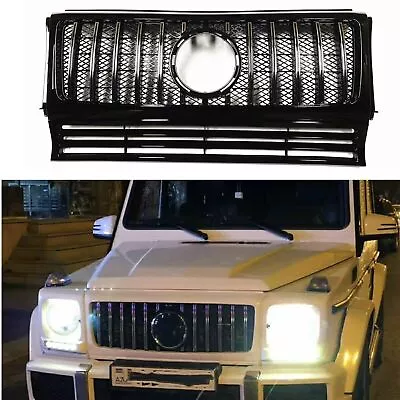 1x GTR Style Front Grille For Mercedes Benz W463 G Wagon G550 G500 G63 1990-2017 • $166.02