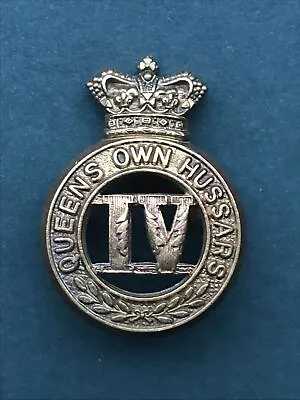 4th Queens Own Hussars Victorian Original Cap Badge • £32