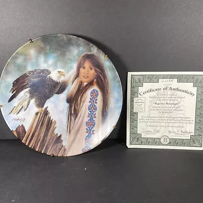 Bradford Exchange Decorative Plate #2 “Majestic Messenger” Mystic Guardians COA • $16.99