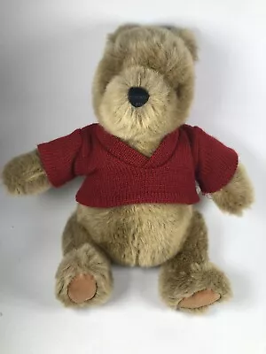 Gund Disney Classic Pooh Plush 9” Musical Wind Up Red Sweater Stuffed Animal  • $29