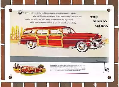 METAL SIGN - 1949 Chrysler Royal Station Wagon - 10x14 Inches • $24.61