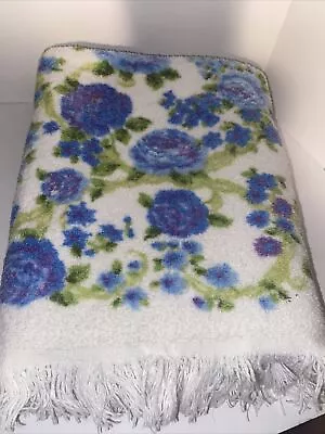 Martex All Cotton Vintage Floral Towel • $9