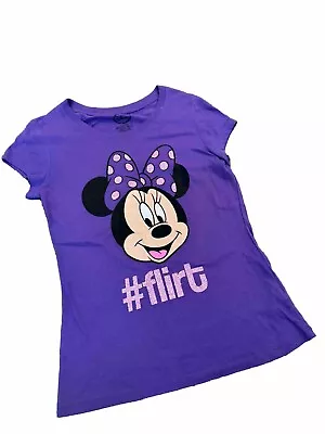 Minnie Mouse Purple T-shirt Women’s Size Extra Large 15/17 • $14.88