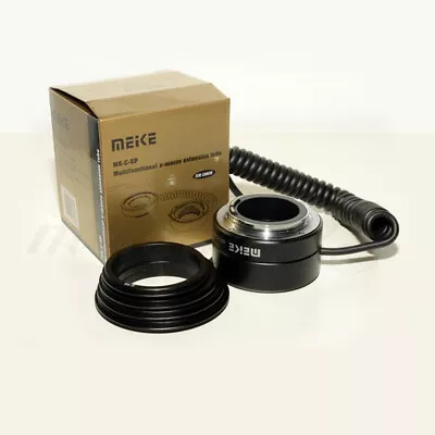 Meike MK-C-UP Auto Macro Extension Tube AF Reverse Adapter For Canon EOS 6D 70D • £55.19