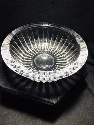 $34.99 • Buy Vintage Val St Lambert Belgium Fine Crystal Balmoral Cut 4 7/8  Ashtray