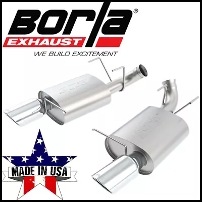 $984.59 • Buy Borla S-Type Axle-Back Exhaust System Fits 11-12 Ford Mustang Shelby GT500 5.4L