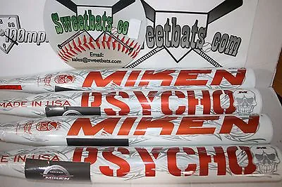 Miken Psycho Balanced Balance 34 28 SPSYBU HOT Softball Bat NIW 2014 Rare  USSSA • $374.99