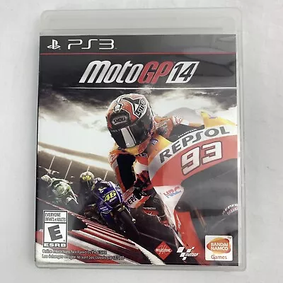 MotoGP 14 (PlayStation 3) CIB Tested Nandi Namco Motorcycle Racing PS3 • $10.99