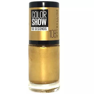 Maybelline Color Show 60 Seconds Nail Polish/Varnish    NEW • £3.99