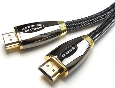 Job Lot - 22 X 5 Metre PREMIUM HDMI Cable 4K UltraHD 2160p • £0.99