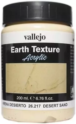 Vallejo Model Color 200 Ml Stone Textures - Desert Sand • £17.13